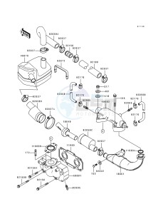 JS 440 [JS440] (A15-A16) [JS440] drawing MUFFLER