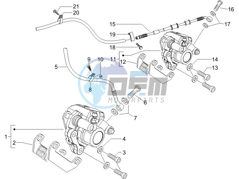 Brakes hose  - Calipers