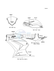 NINJA_250R EX250K9F GB XX (EU ME A(FRICA) drawing Decals(Black)