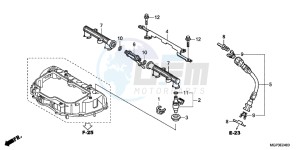 CBR1000RRC drawing INJECTOR