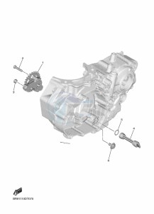 YZ450F (BR96) drawing OIL PUMP