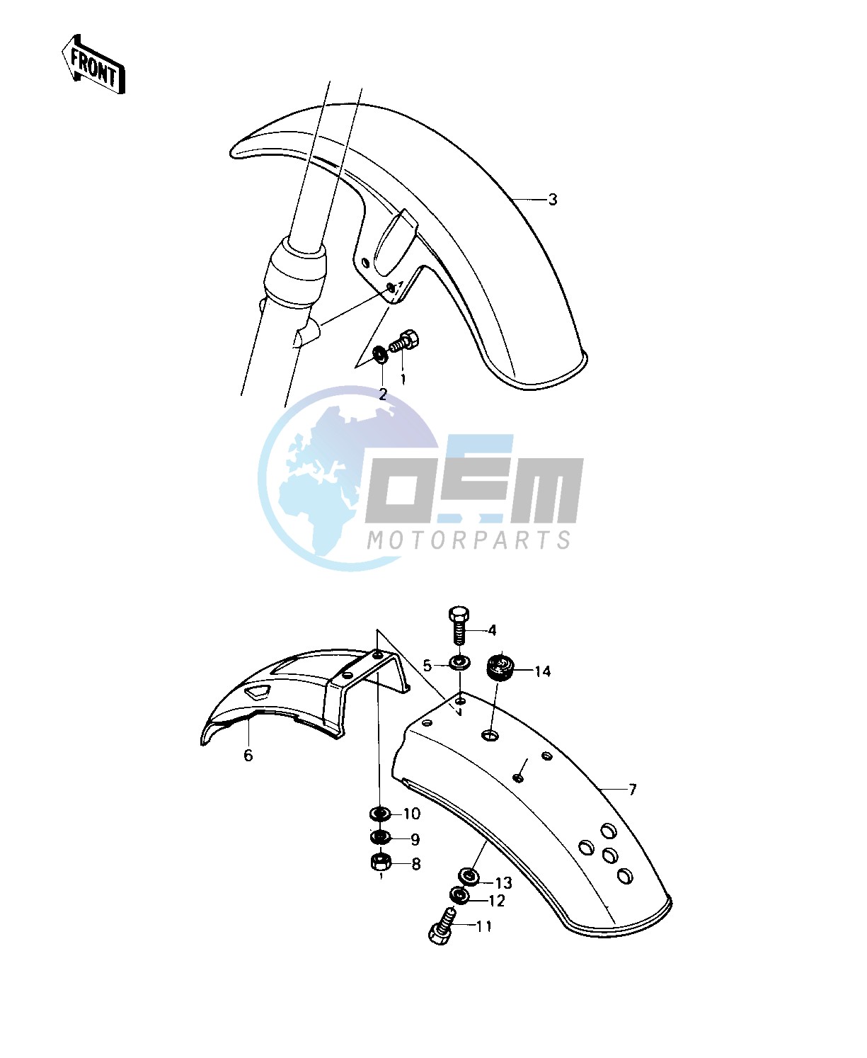 FENDERS -- 80-81 C1_C2- -