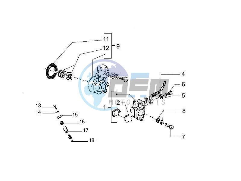 Brakes pipes - Calipers