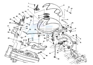 PLANET 125 drawing FUEL TANK