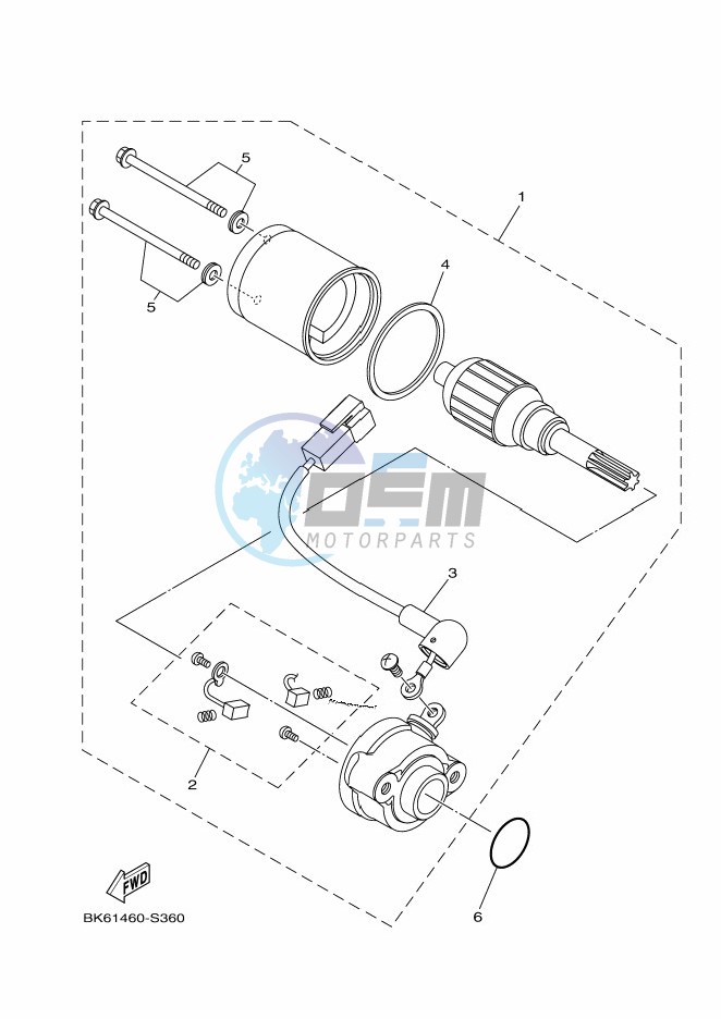 STARTING MOTOR