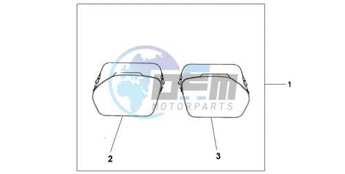 PANNIER INNER BAG SET