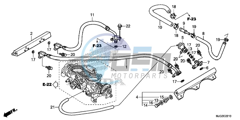 THROTTLE BODY (TUBI NG)