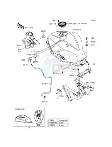 Z300 ER300AFF XX (EU ME A(FRICA) drawing Fuel Tank