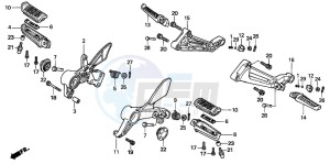 VTR1000F FIRE STORM drawing STEP