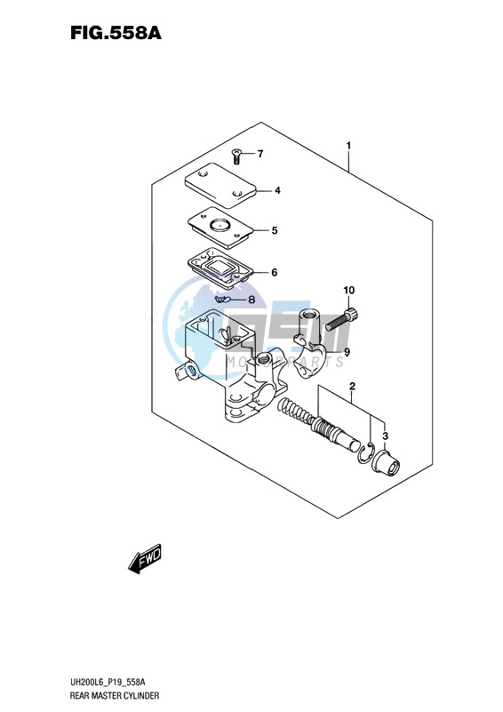 REAR MASTER CYLINDER