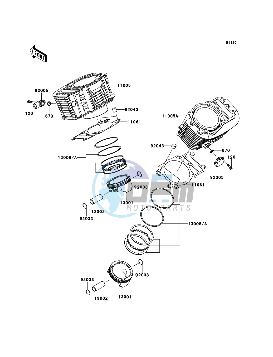 Cylinder/Piston(s)