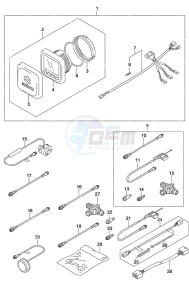 DF 25A drawing Multi Function Gauge