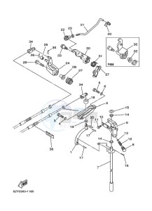 FT50B drawing THROTTLE-CONTROL