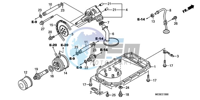 OIL PUMP/OIL PAN