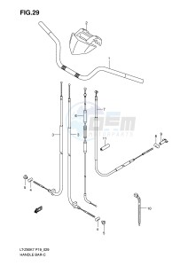 LT-Z90 (P19) drawing HANDLEBAR