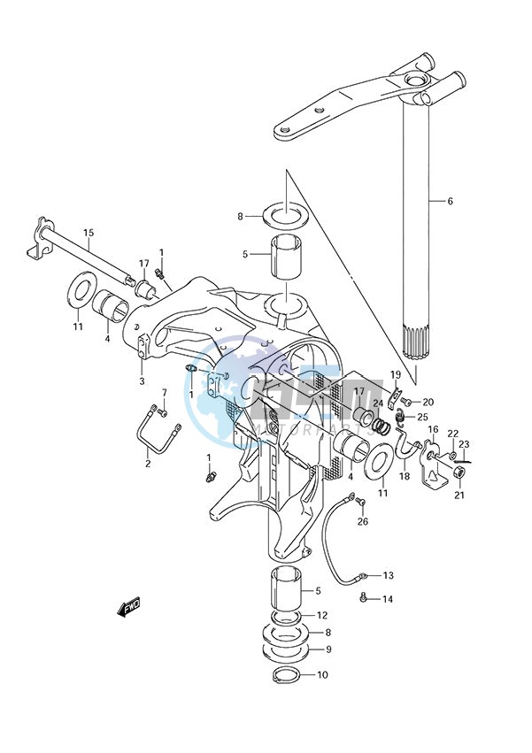 Swivel Bracket (DF 250S)