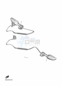 YZF600 YZF-R6 RaceBASE (BN6P) drawing FLASHER LIGHT