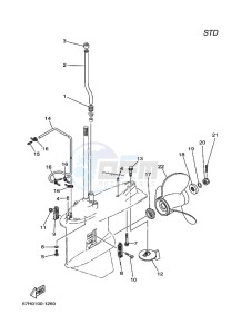 Z175G drawing LOWER-CASING-x-DRIVE-2