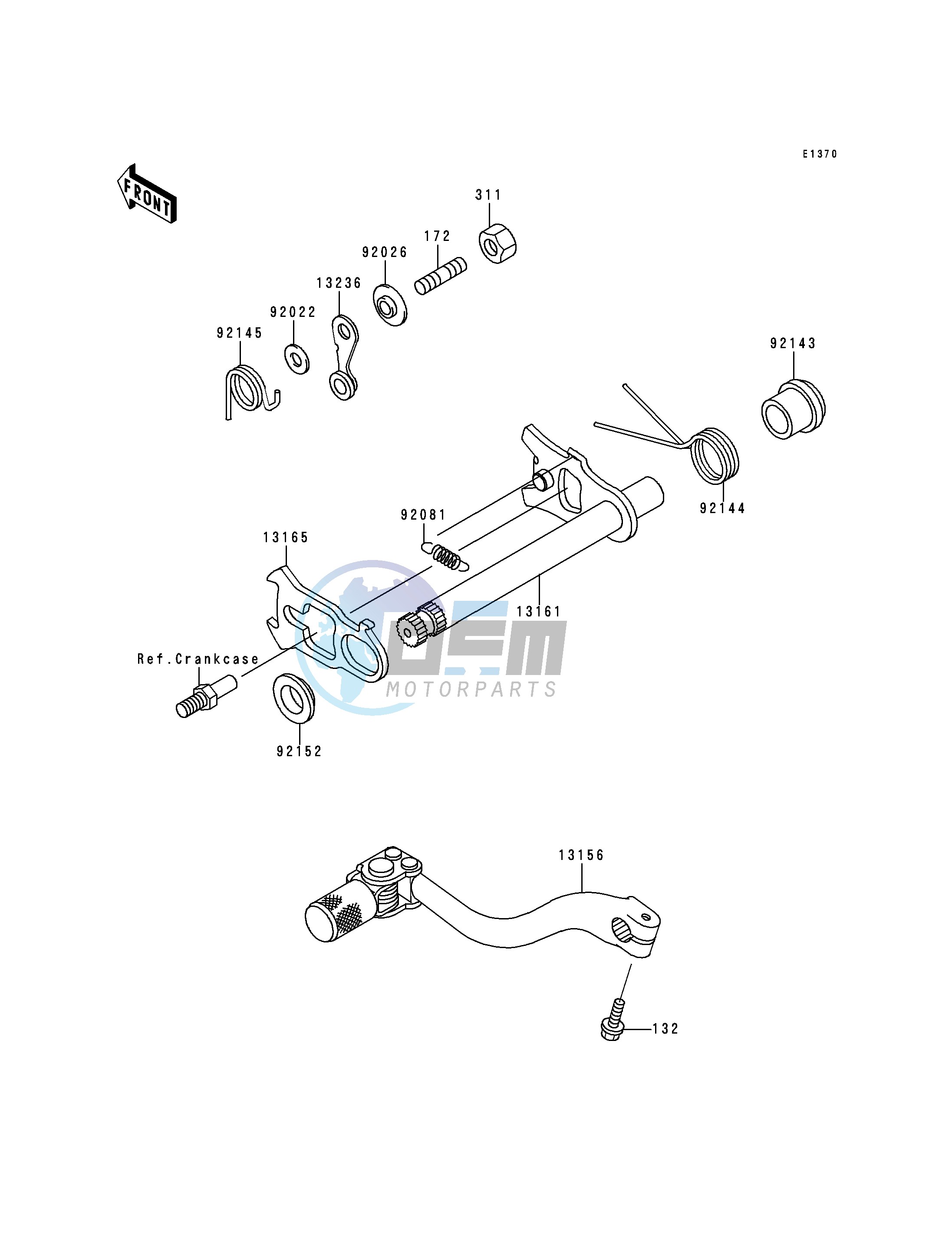 GEAR CHANGE MECHANISM