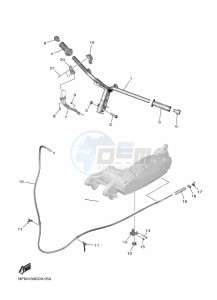 ESS025 drawing STEERING HANDLE & CABLE