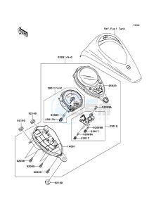 VN900_CLASSIC VN900B7F GB XX (EU ME A(FRICA) drawing Meter(s)