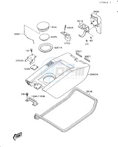 JS 300 A [300 SX] (A1-A5) [300 SX] drawing ENGINE HOOD