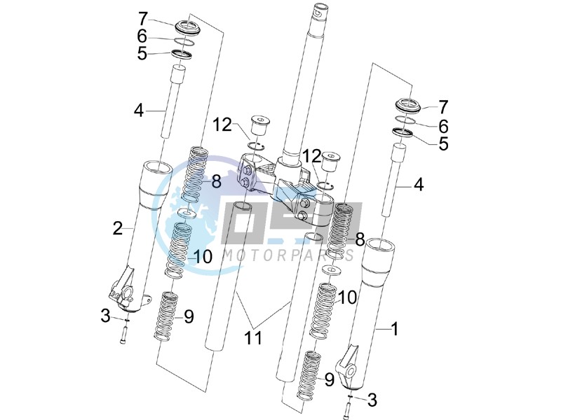 Fork components (Escorts)