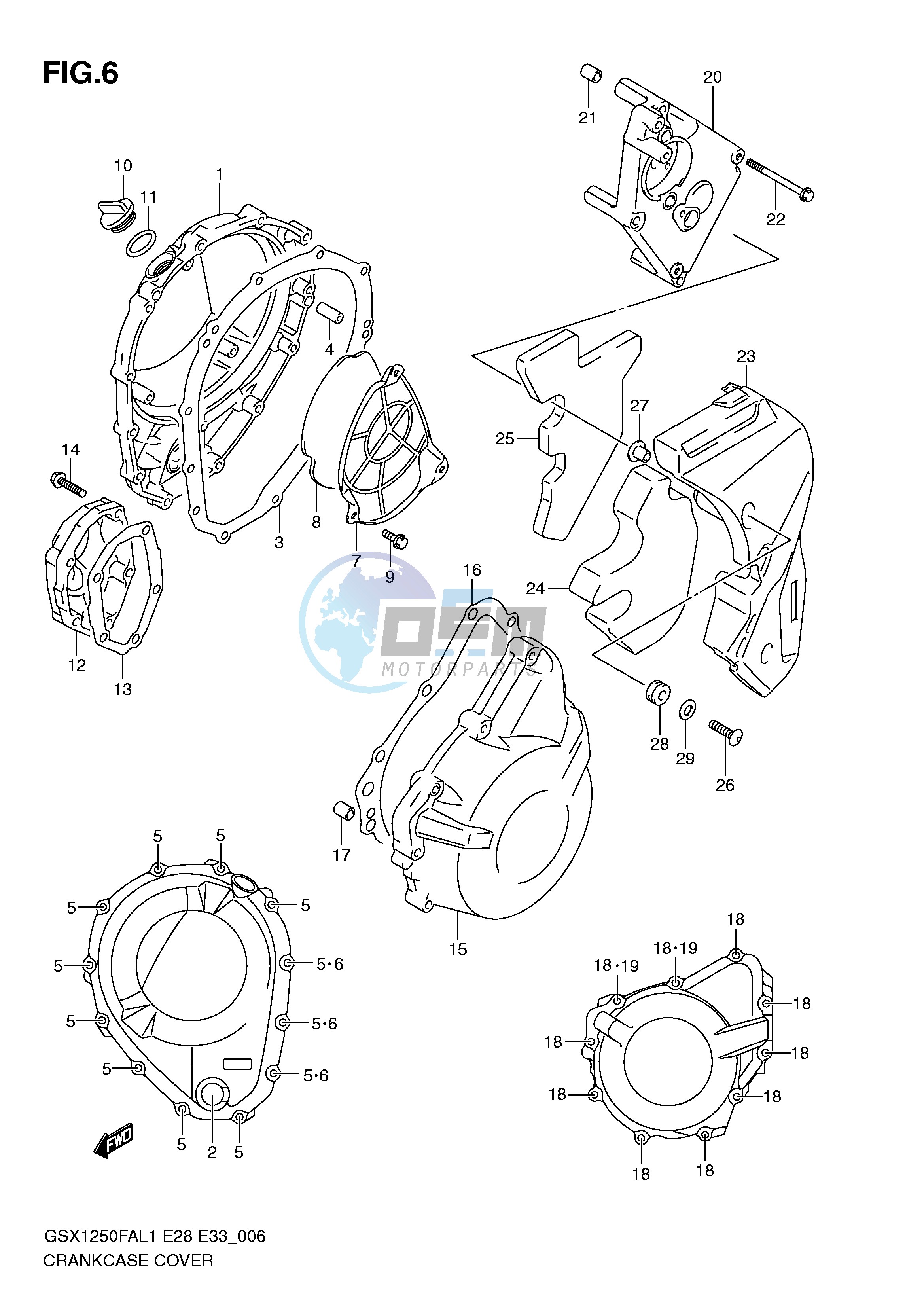 CRANKCASE COVER