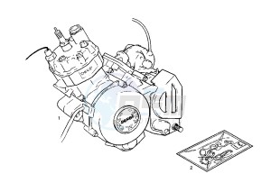 SENDA SM X-TREM - 50 cc drawing ENGINE ASSY