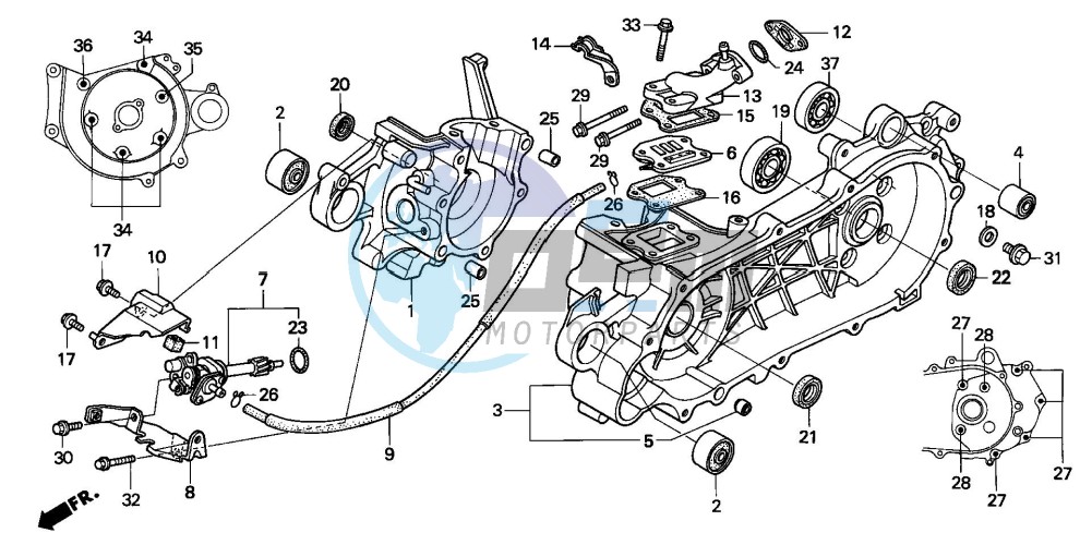 CRANKCASE/OIL PUMP