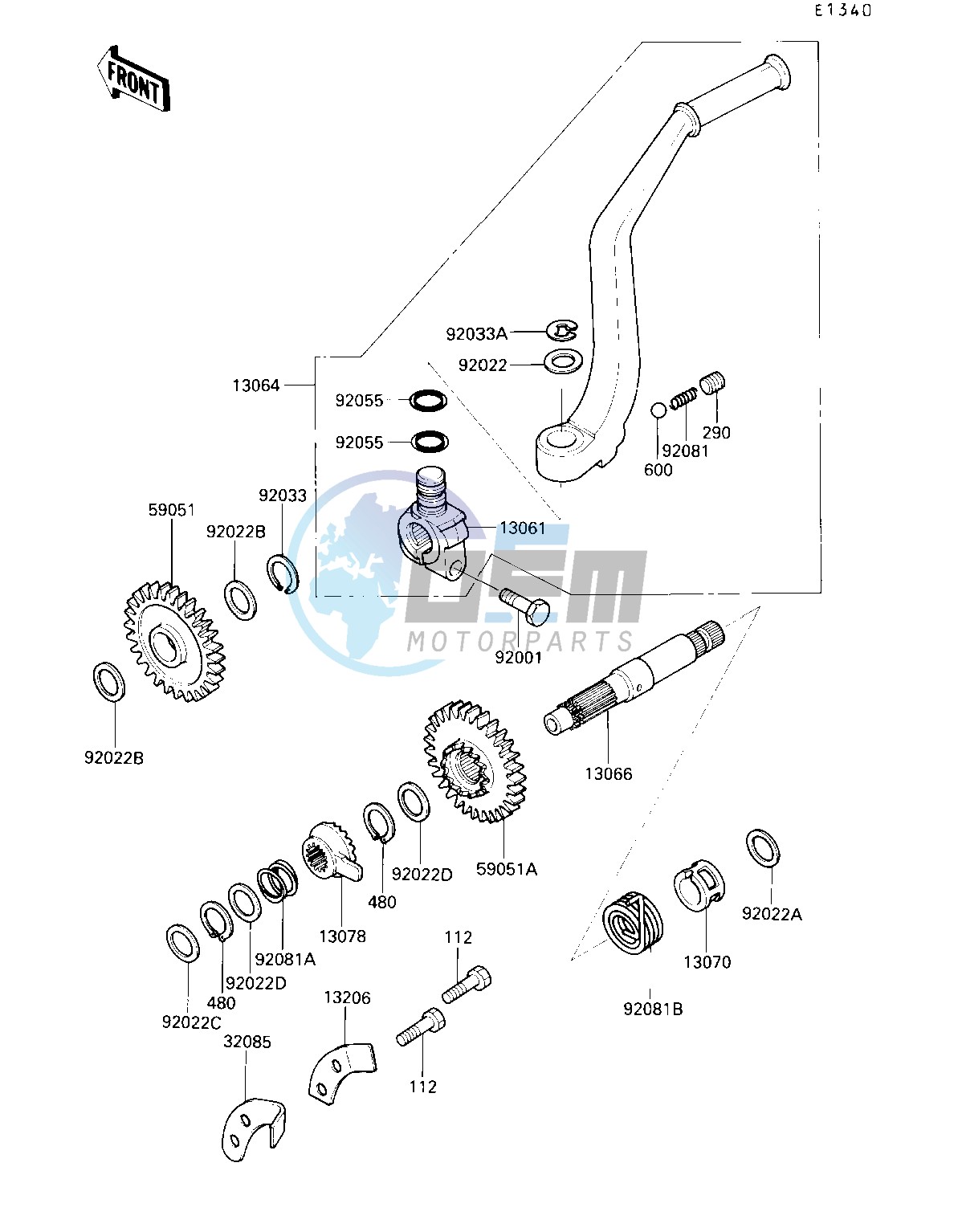 KICKSTARTER MECHANISM