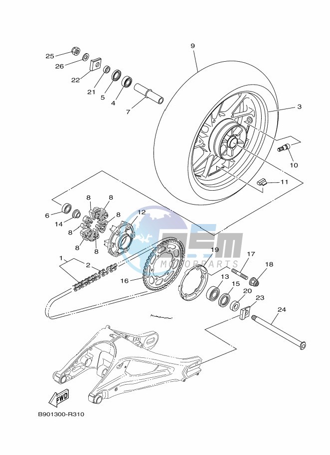 REAR WHEEL