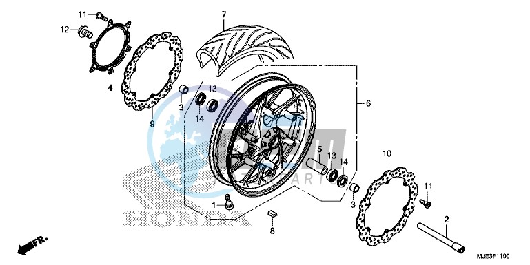 FRONT WHEEL