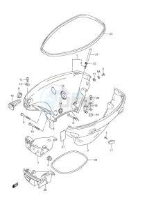 DF 9.9 drawing Side Cover