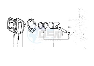 NRG PUREJET 50 drawing Cylinder - Piston