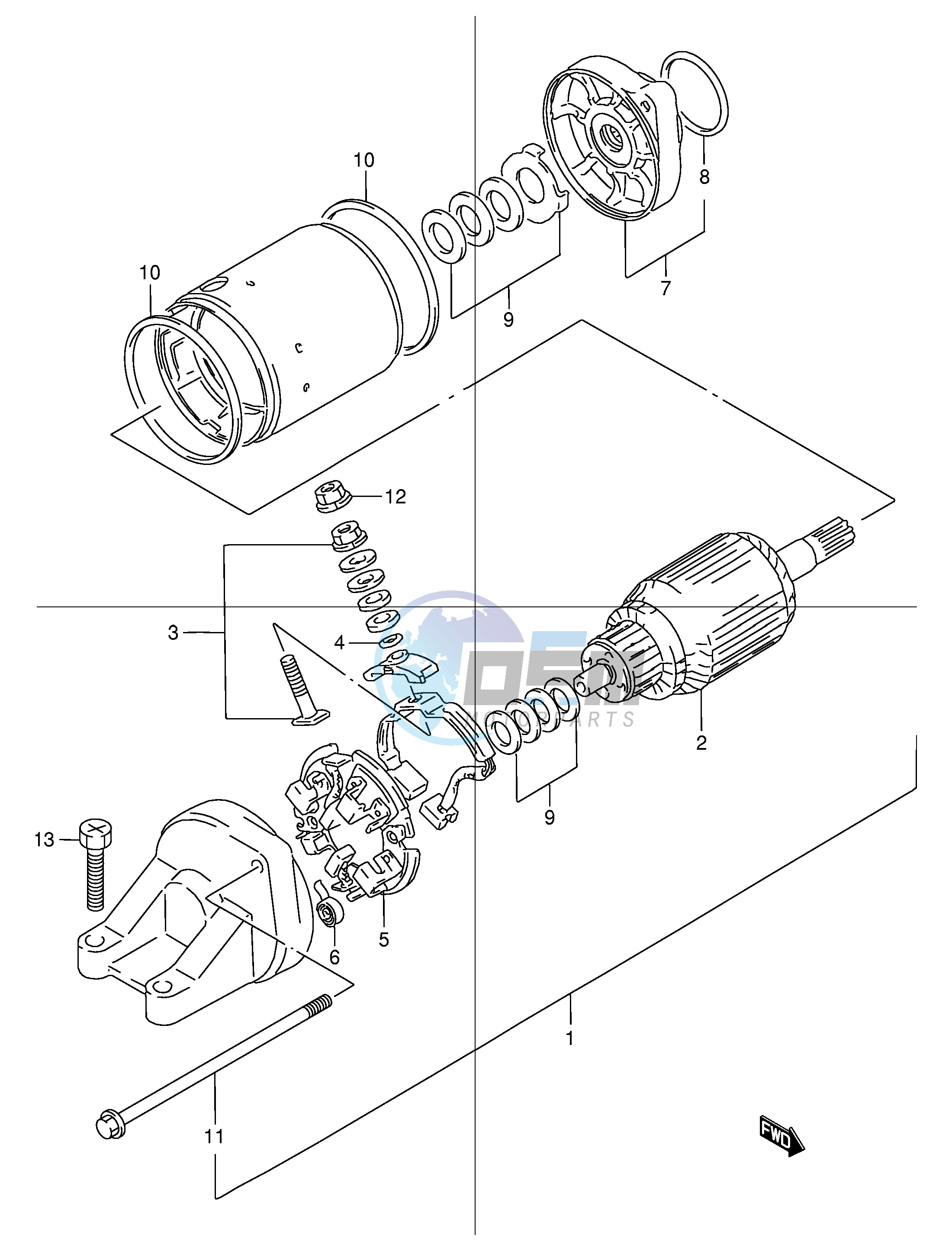 STARTING MOTOR