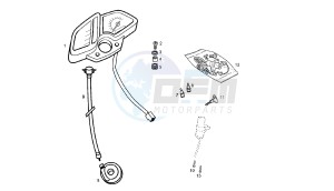 SENDA R X-TREM - 50 CC VTHSR1D1A 2T EU2 drawing METER