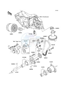 VERSYS KLE650B7F GB XX (EU ME A(FRICA) drawing Oil Pump