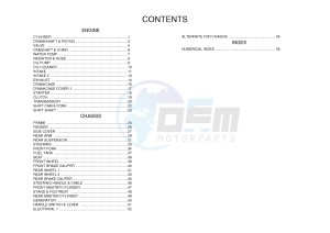 YZ250F (1SM9 1SMA 1SMB 1SMC) drawing .5-Content