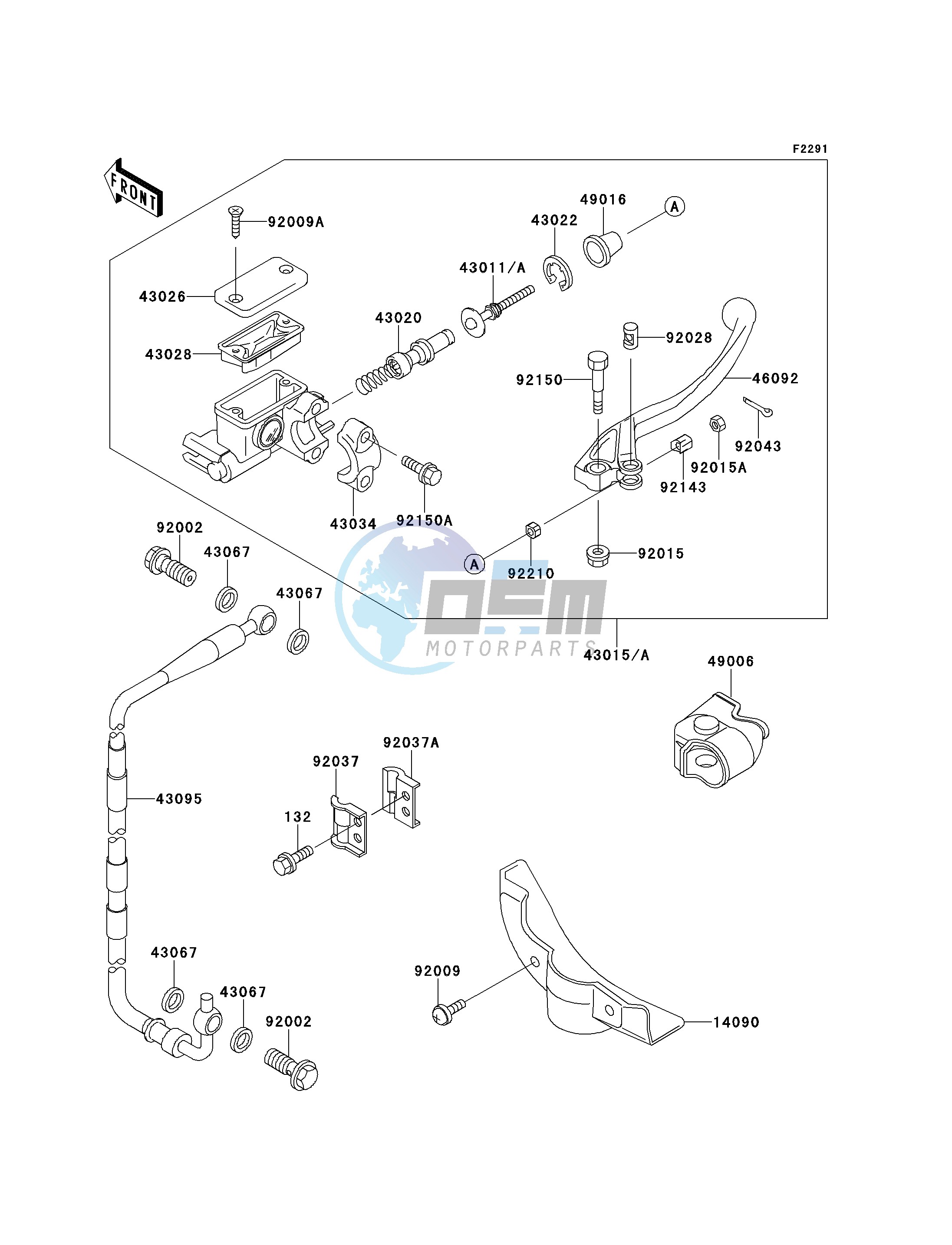 FRONT MASTER CYLINDER