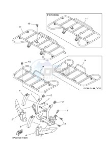 YFM450FWA YFM450DE GRIZZLY 450 IRS (1CUL 1CUM 1CUN) drawing GUARD