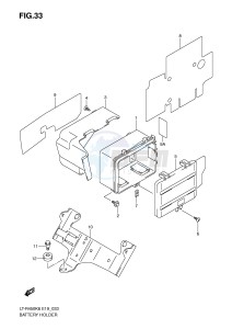 LT-R450 (E19) drawing BATTERY HOLDER