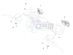 946 ARMANI 125 4T 3V ABS E3 (EMEA, APAC) drawing Selectors - Switches - Buttons