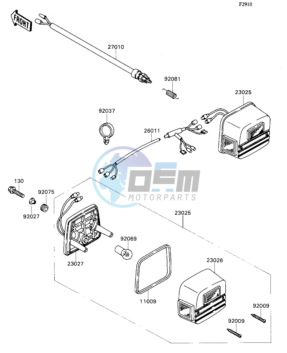 ACCESSORY-- TAIL LAMP- -