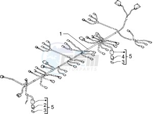 X9 125 drawing Cable harness