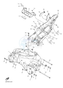 YZF-R1M 998 R6 (2KSL) drawing FRAME