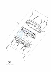 GPD155-A NMAX 155 (BBD5) drawing CRANKCASE COVER 1