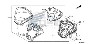 SH125AD SH125i UK - (E) drawing METER