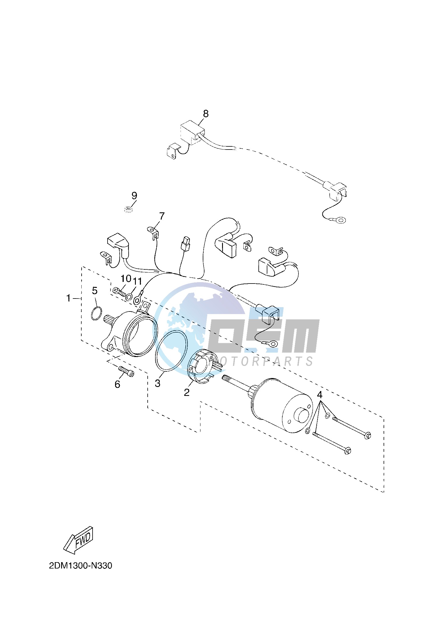 STARTING MOTOR