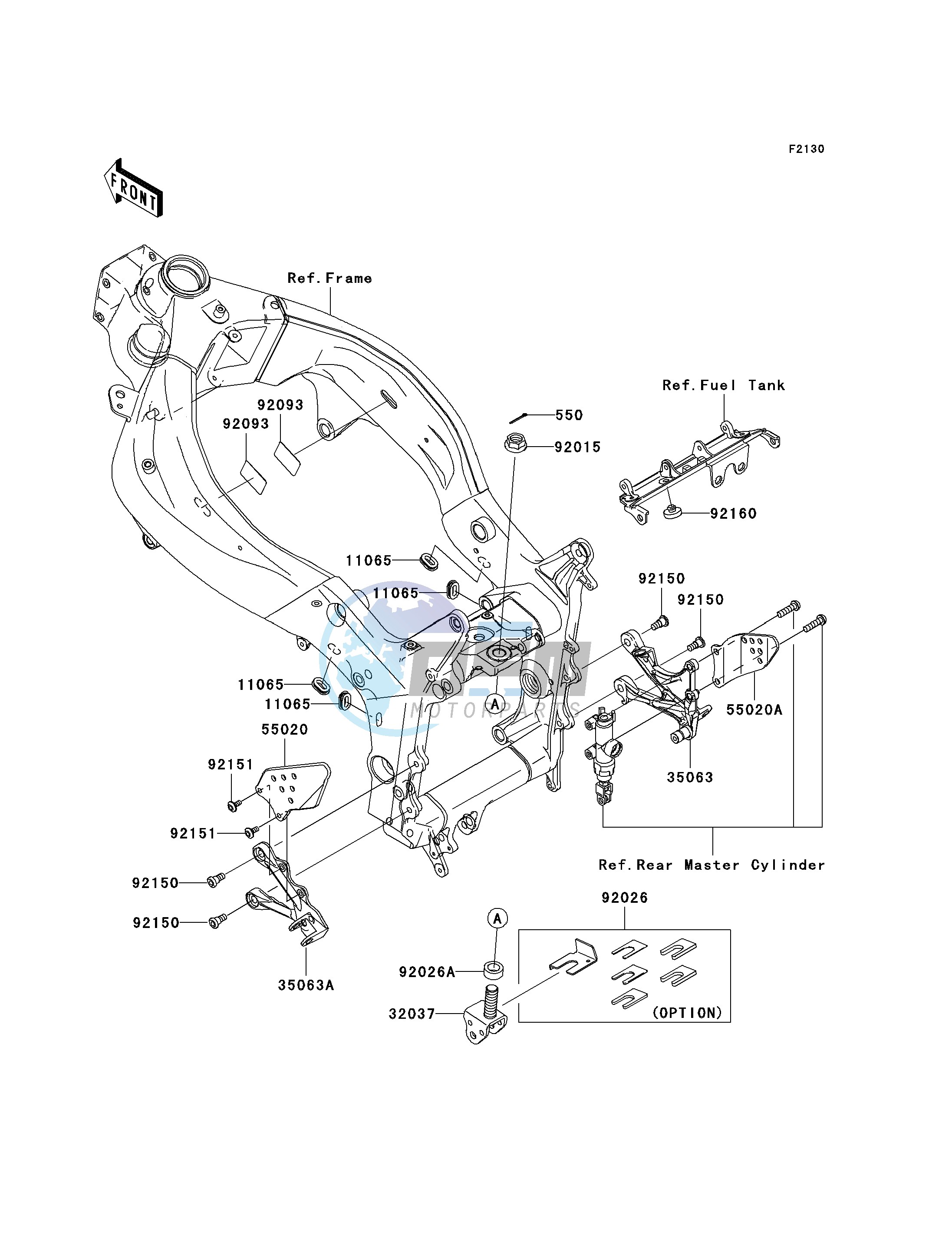 FRAME FITTINGS-- FRONT- -